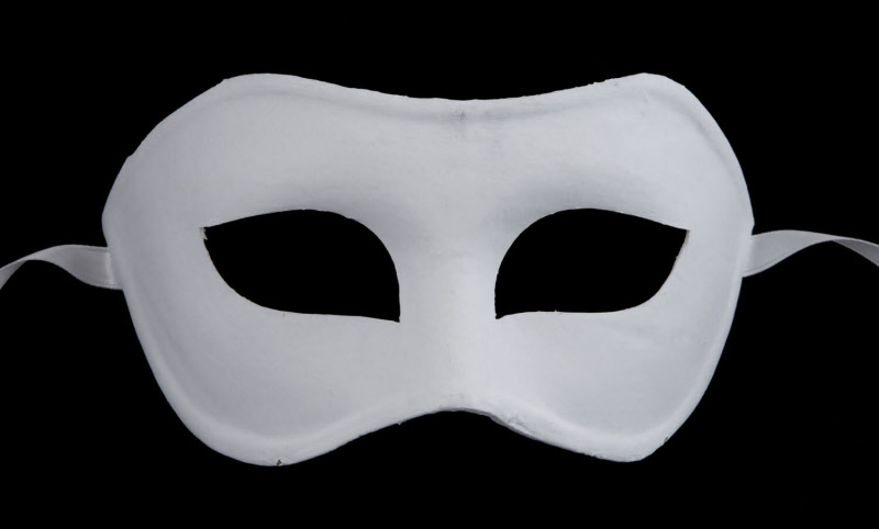 Vwoqiy 10 Pièces Masques en Papier à Peindre Blanc, Masques