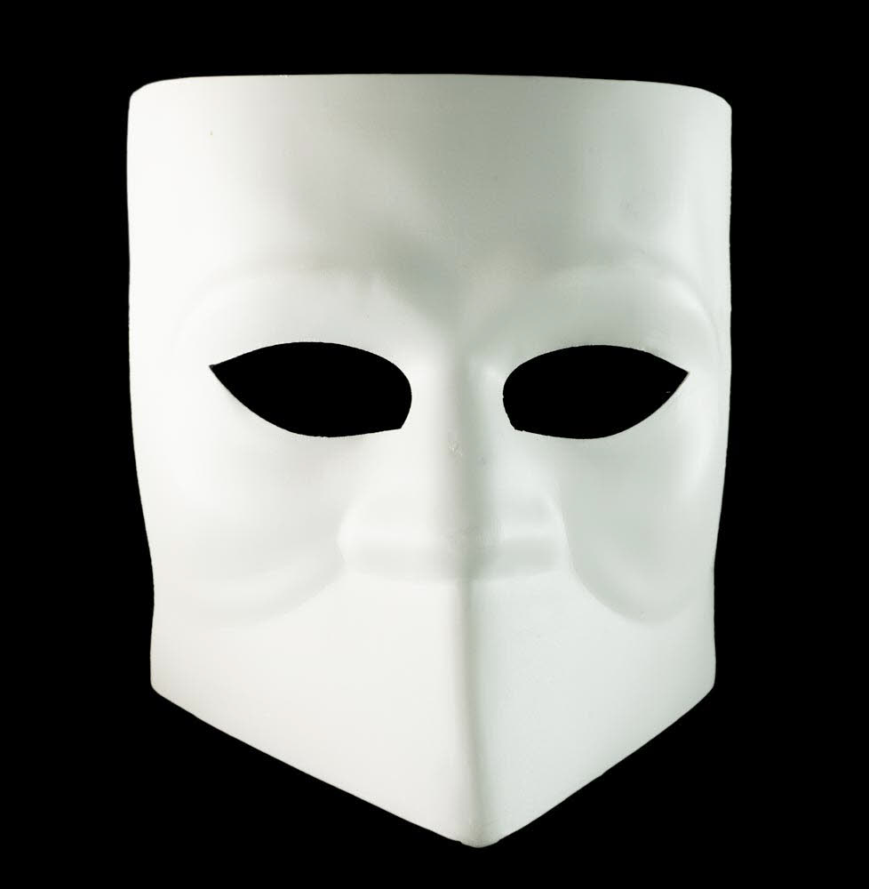 Vwoqiy 10 Pièces Masques en Papier à Peindre Blanc, Masques