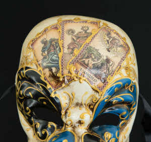 Masque de Venise Docteur de la Peste Médecin Tarot Angelo